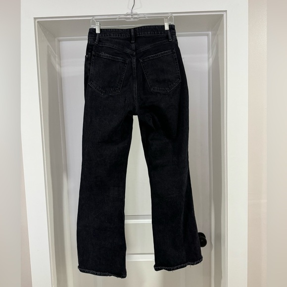 SOLD Abercrombie High Rise Vintage Flare Jean Black Size 28 - Picture 4 of 8